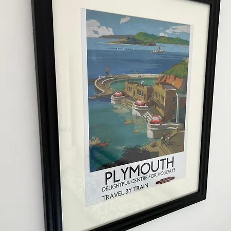 Lovely 1 Bed Flat *Free Parking* Hoe/Barbican Plymouth Exterior photo